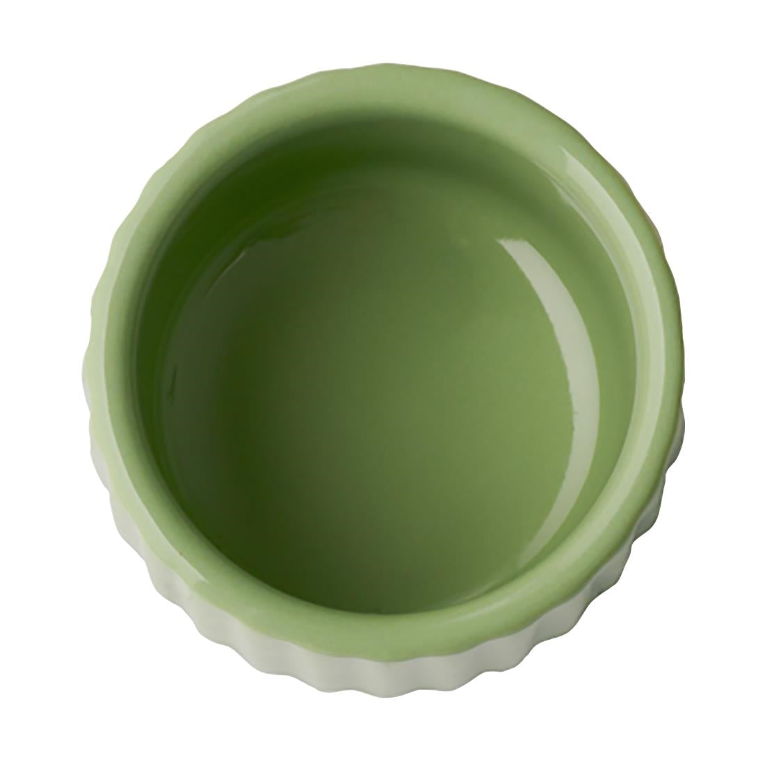 APS THE GRID Porcelain Bowls Sage 45mm (12 Pack)