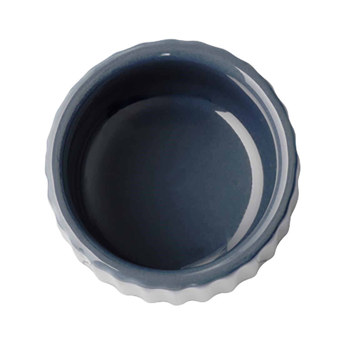APS THE GRID Porcelain Bowls Marine 45mm (12 Pack)