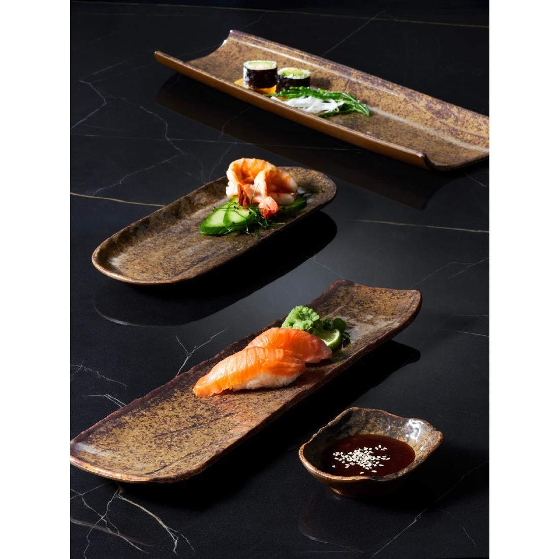 APS UMI Bowls Brown 100x85mm (12 Pack)