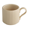 APS THE GRID Porcelain Espresso Cups Sand 80ml (6 Pack)