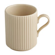 APS THE GRID Porcelain Coffee Mugs Sand 240ml (6 Pack)