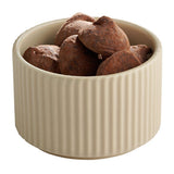 APS THE GRID Porcelain Bowl Sand 200ml (6 Pack)