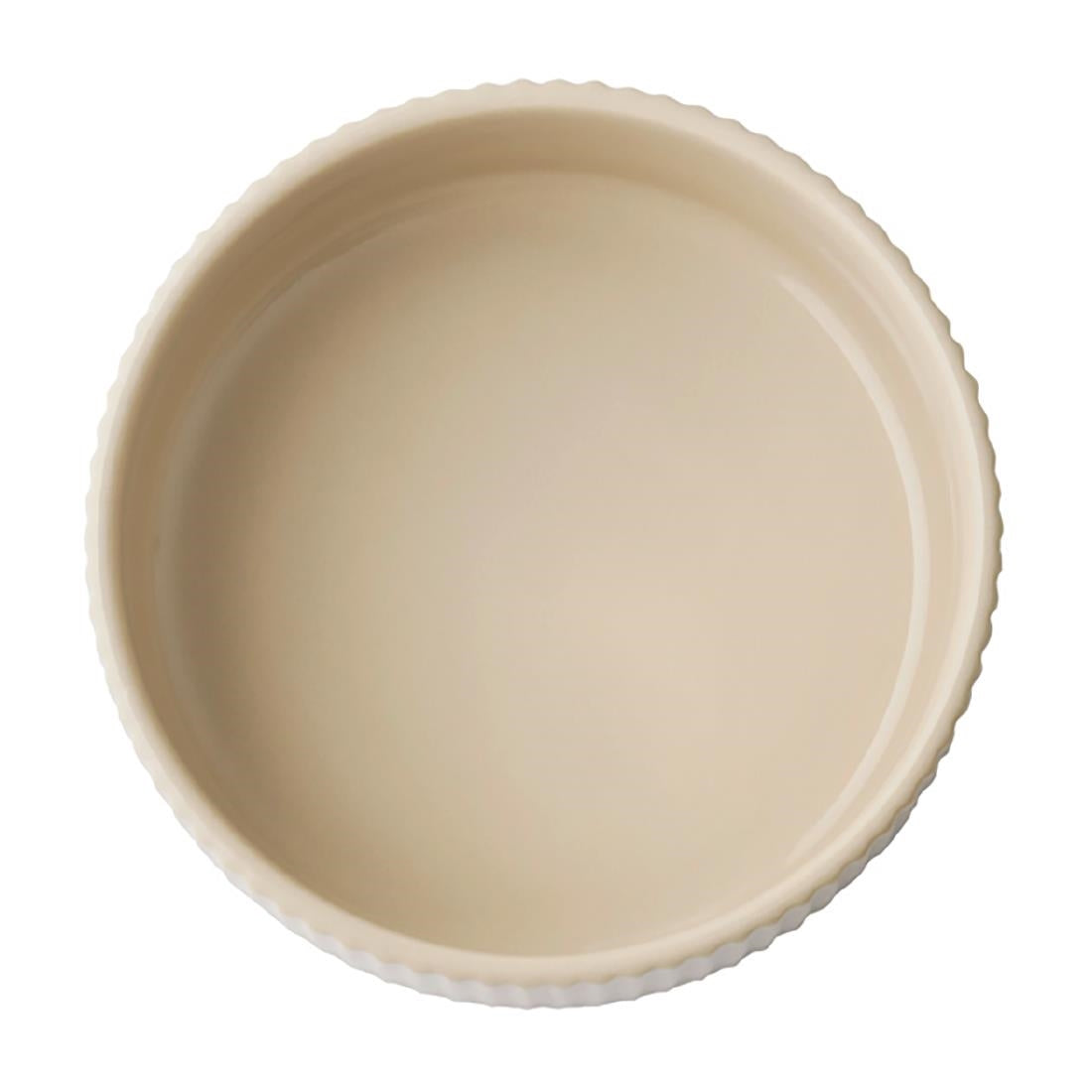 APS THE GRID Porcelain Bowls Sand 350ml (6 Pack)