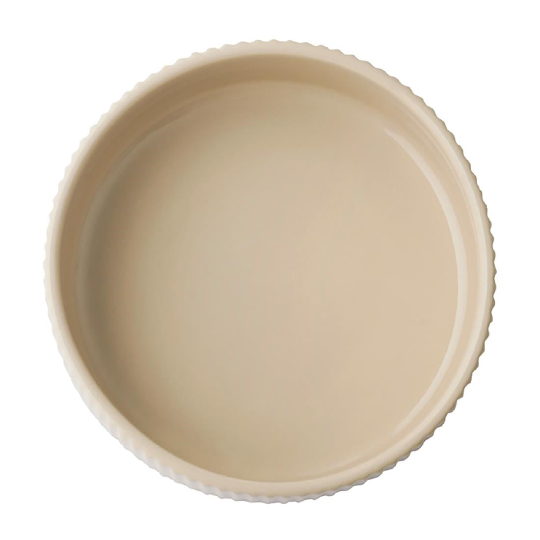 APS THE GRID Porcelain Bowls Sand 450ml (6 Pack)