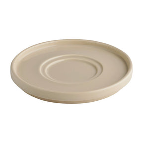 APS THE GRID Porcelain Saucers Sand 160mm (6 Pack)