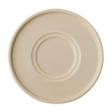 APS THE GRID Porcelain Saucers Sand 160mm (6 Pack)
