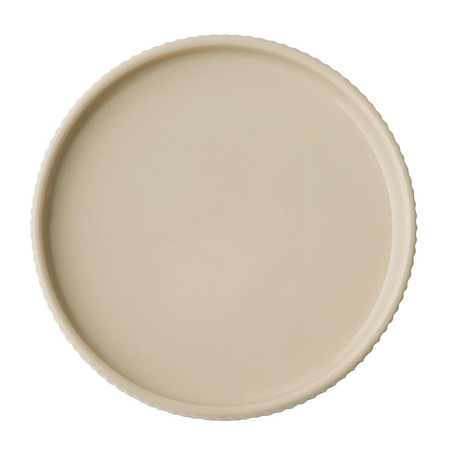 APS THE GRID Porcelain Plates Sand 160mm (6 Pack)