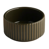 APS THE GRID Porcelain Bowls Brown 70ml (6 Pack)