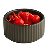 APS THE GRID Porcelain Bowls Brown 70ml (6 Pack)
