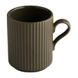 APS THE GRID Porcelain Coffee Mugs Brown 240ml (6 Pack)