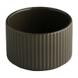 APS THE GRID Porcelain Bowl Brown 200ml (6 Pack)