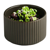 APS THE GRID Porcelain Bowl Brown 200ml (6 Pack)
