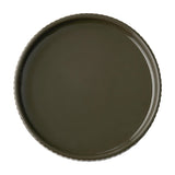 APS THE GRID Porcelain Plates Brown 140mm (6 Pack)