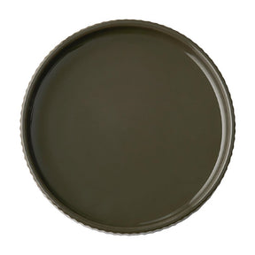APS THE GRID Porcelain Plates Brown 140mm (6 Pack)