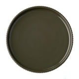 APS THE GRID Porcelain Plates Brown 160mm (6 Pack)