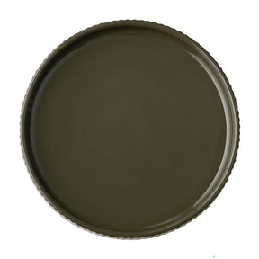 APS THE GRID Porcelain Plates Brown 160mm (6 Pack)