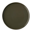 APS THE GRID Porcelain Plates Brown 200mm (6 Pack)