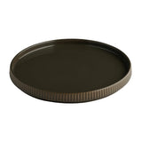 APS THE GRID Porcelain Plates Brown 230mm (3 Pack)