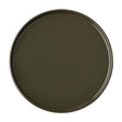 APS THE GRID Porcelain Plates Brown 230mm (3 Pack)