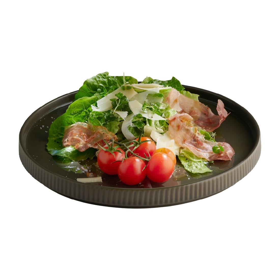APS THE GRID Porcelain Plates Brown 260mm (3 Pack)