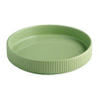 APS THE GRID Porcelain Walled Plates Sage 200mm (3 Pack)