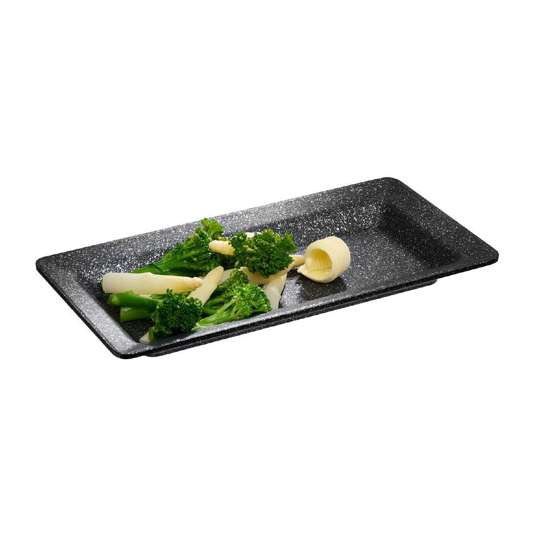 APS FROSTFIRE Black & Silver Non-Stick Tray GN 1/3 325x176mm