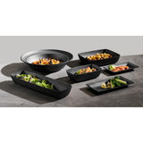 APS FROSTFIRE Black & Silver Non-Stick Tray GN 1/3 325x176mm