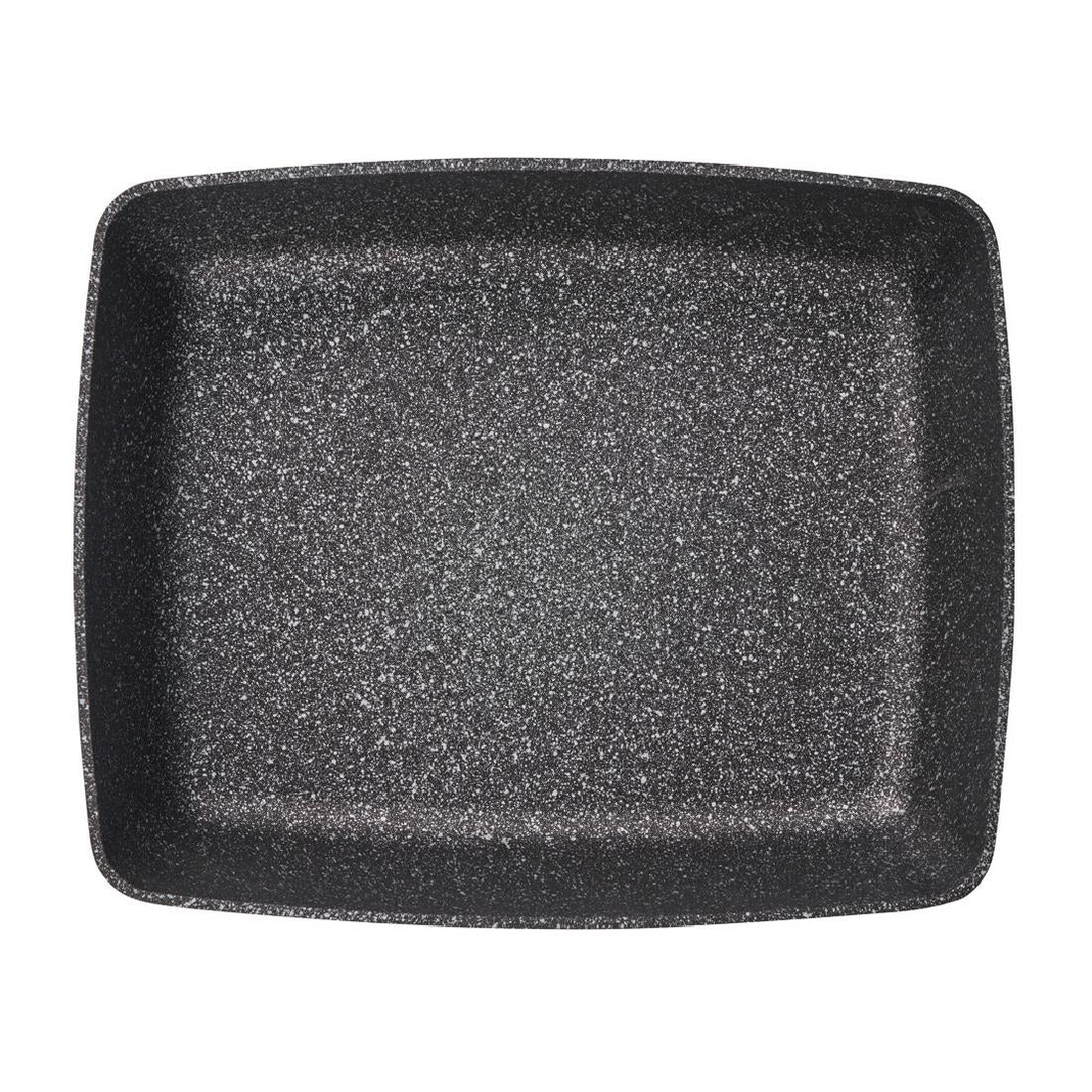 APS FROSTFIRE Black & Silver Non-Stick Bowl GN 1/2 325x265mm