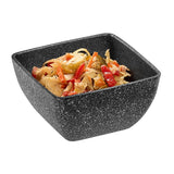 APS FROSTFIRE Black & Silver Non-Stick Bowl 125x125mm