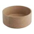 APS THE GRID Lacquered Oak Wood Bowl 160mm
