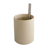 APS THE GRID Porcelain Dressing Pot Sand 1.3Ltr