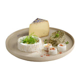 APS THE GRID Porcelain Plate Sand 320mm