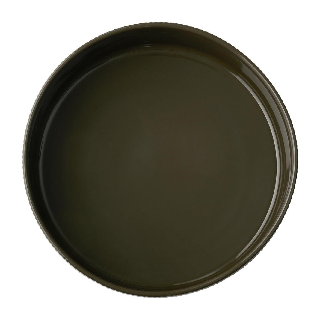 APS THE GRID Porcelain Bowl Brown 2.5Ltr