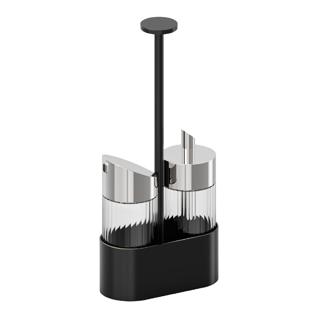 APS THE GRID Stainless Steel Cruet Black 145x70x300mm
