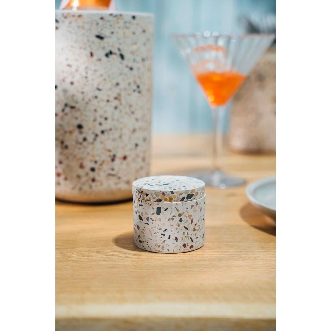 APS TERRAZZO Concrete Containers 40ml (2 Pack)