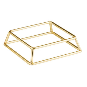 APS MULTI Gold Buffet Stand 180x180x50mm