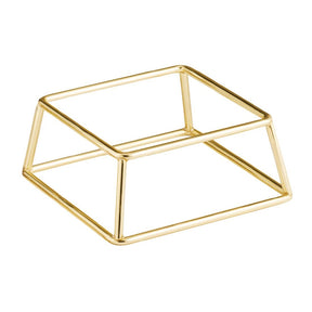 APS MULTI Gold Buffet Stand 180x180x80mm