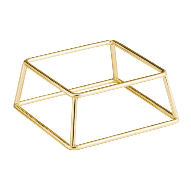 APS MULTI Gold Buffet Stand 180x180x80mm
