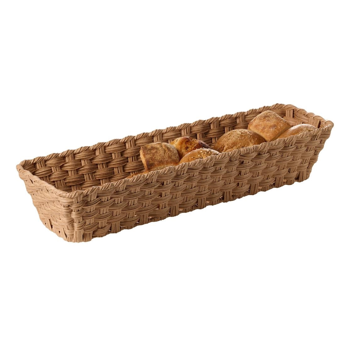 APS TWIRL Brown Basket GN 2/4 530x162mm