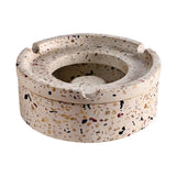 APS TERRAZZO Wind Ashtray Concrete 105mm