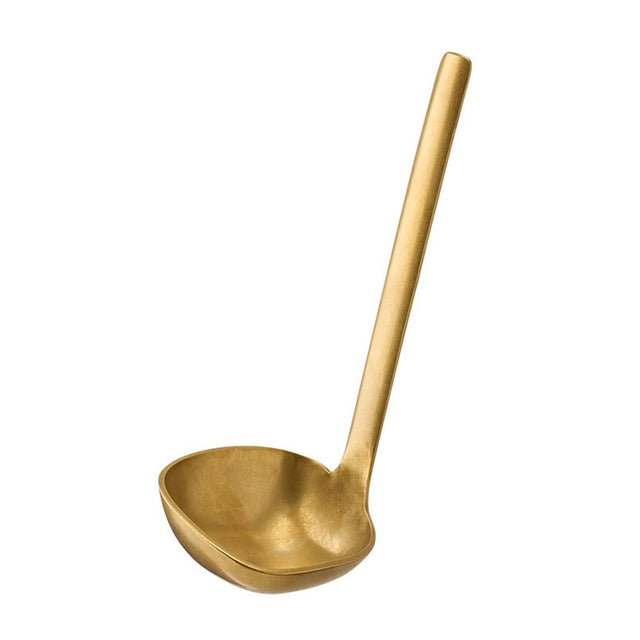 APS BULQ Vintage Look Stainless Steel Spoon Gold 125mm