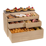 APS VALO Buffet Stand Wood 555x320mm
