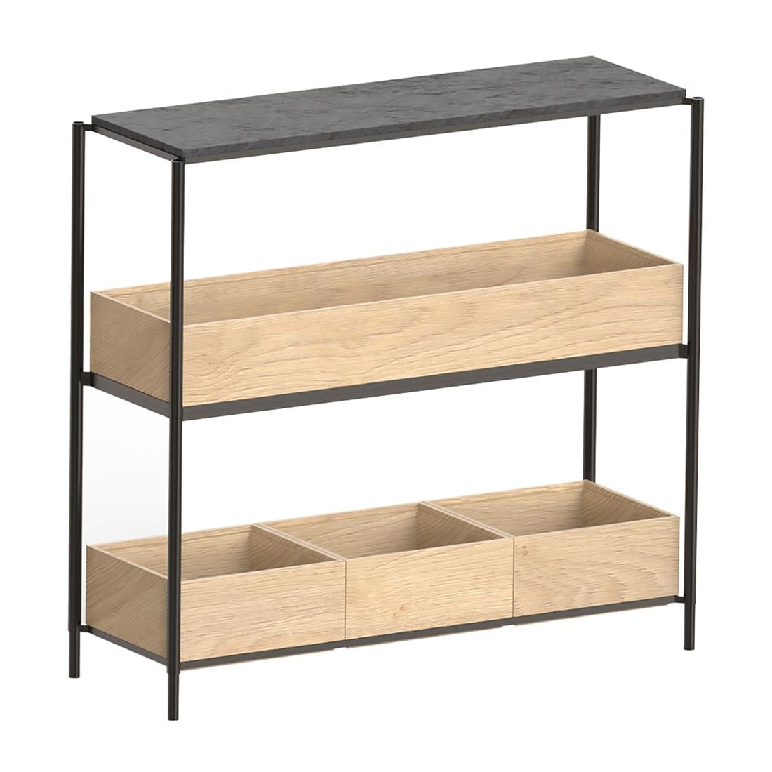 APS VALO Wooden Box GN 1/6 176x162x85mm