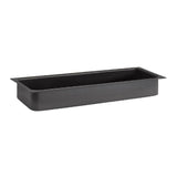 APS VALO Polystyrene Insert Black GN 2/4 515x150x60mm