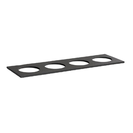 APS Natural Slate Tray Circle GN 2/4 530x162mm