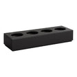APS Natural Slate Tray Circle GN 2/4 530x162mm