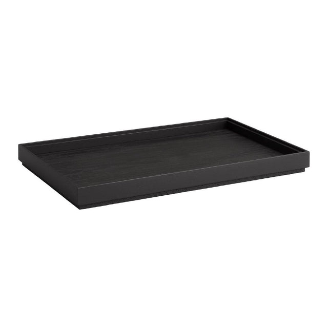 APS VALO Wooden Box Black GN 1/1 530x325x45mm