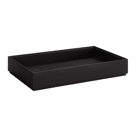 APS VALO Wooden Box Black GN 1/1 85x530x325mm