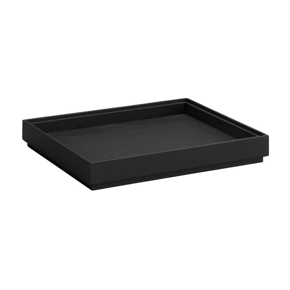 APS VALO Wooden Box Black GN 1/2 45x325x265mm