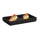 APS VALO Wooden Box Black GN 1/3 45x325x176mm
